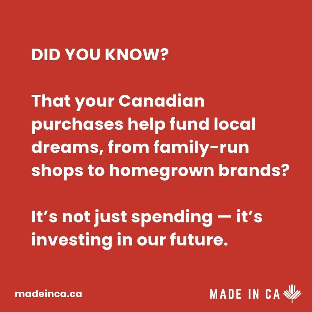 Post 7 by Made In Canada! on Instagram (image)