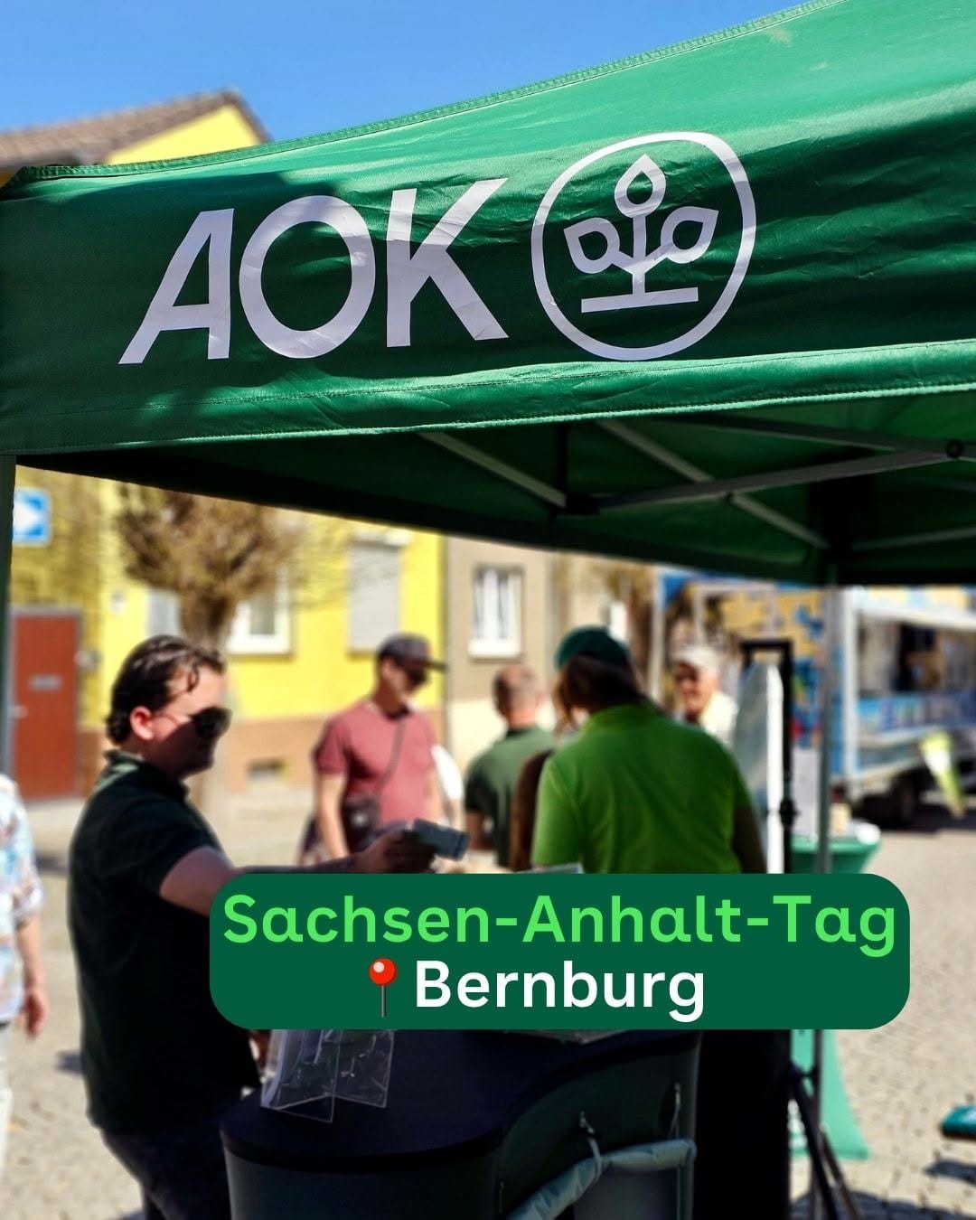 Post 1 by AOK Sachsen-Anhalt on Instagram (image)