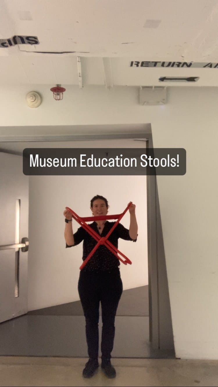 Post 8 by Museum Teacher on Instagram (video)