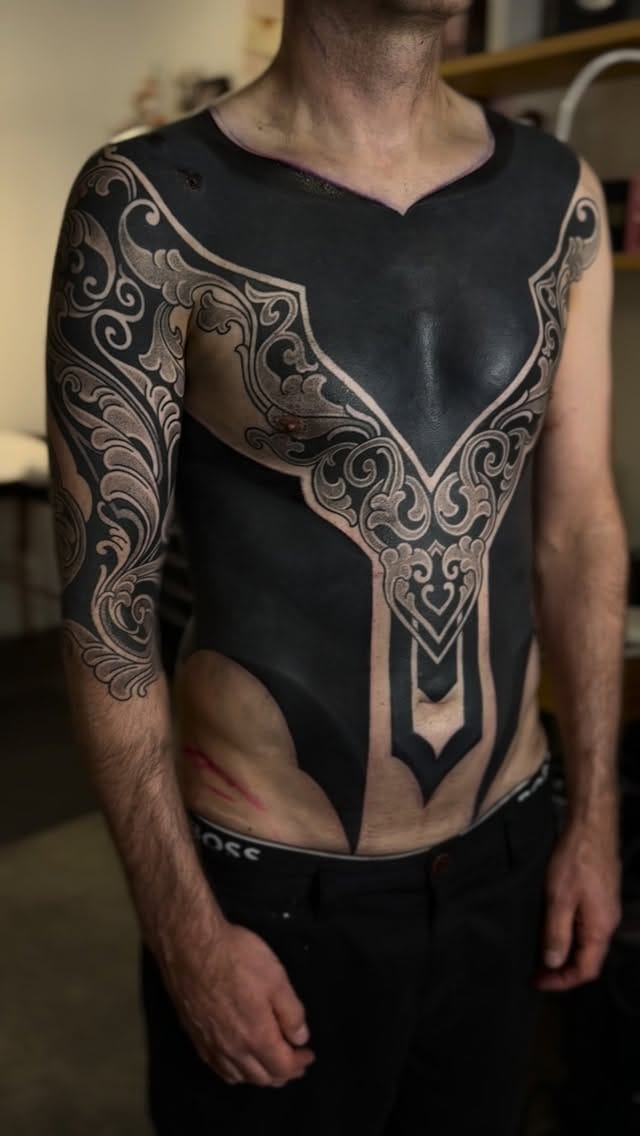 Post 1 by Ornamental Tattoo ༀ รคгкคภเςє on Instagram (video)
