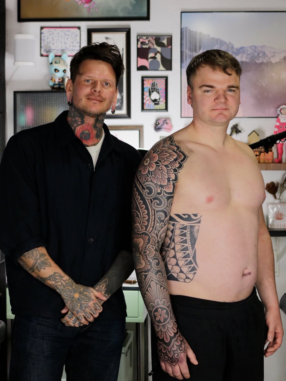 Post 9 by Ornamental Tattoo ༀ รคгкคภเςє on Instagram (carousel)