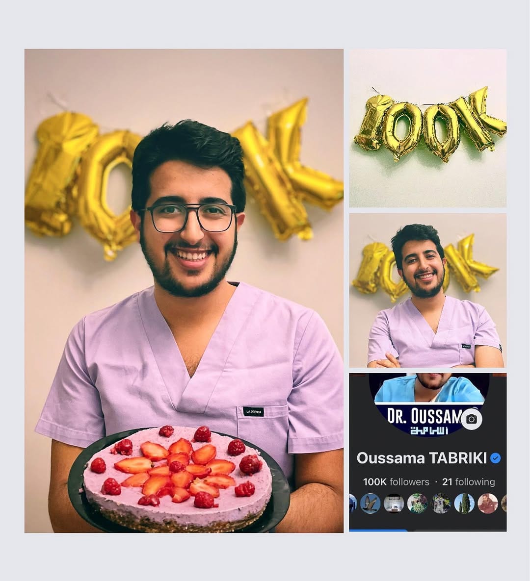 Post 3 by Dr Oussama Tabriki on Instagram (image)