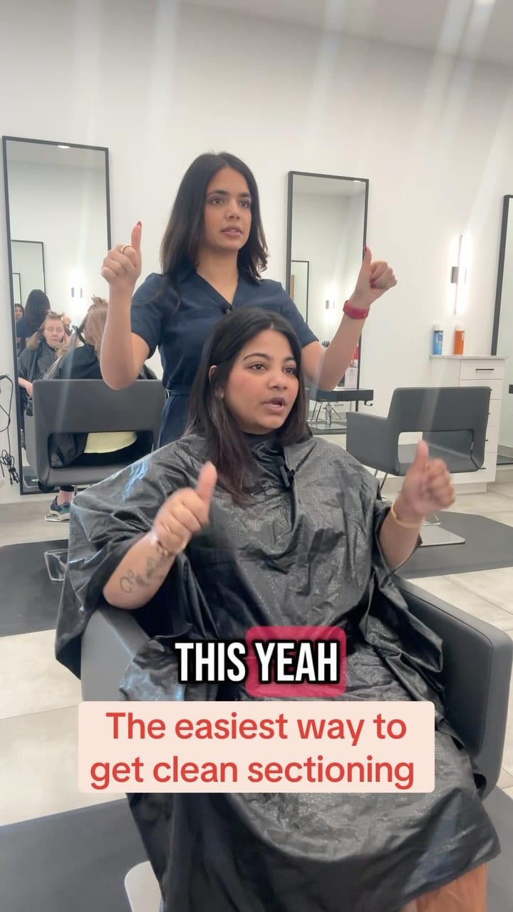 Post 10 by Sarab | Licensed Hairstylist Brampton on Instagram (video)