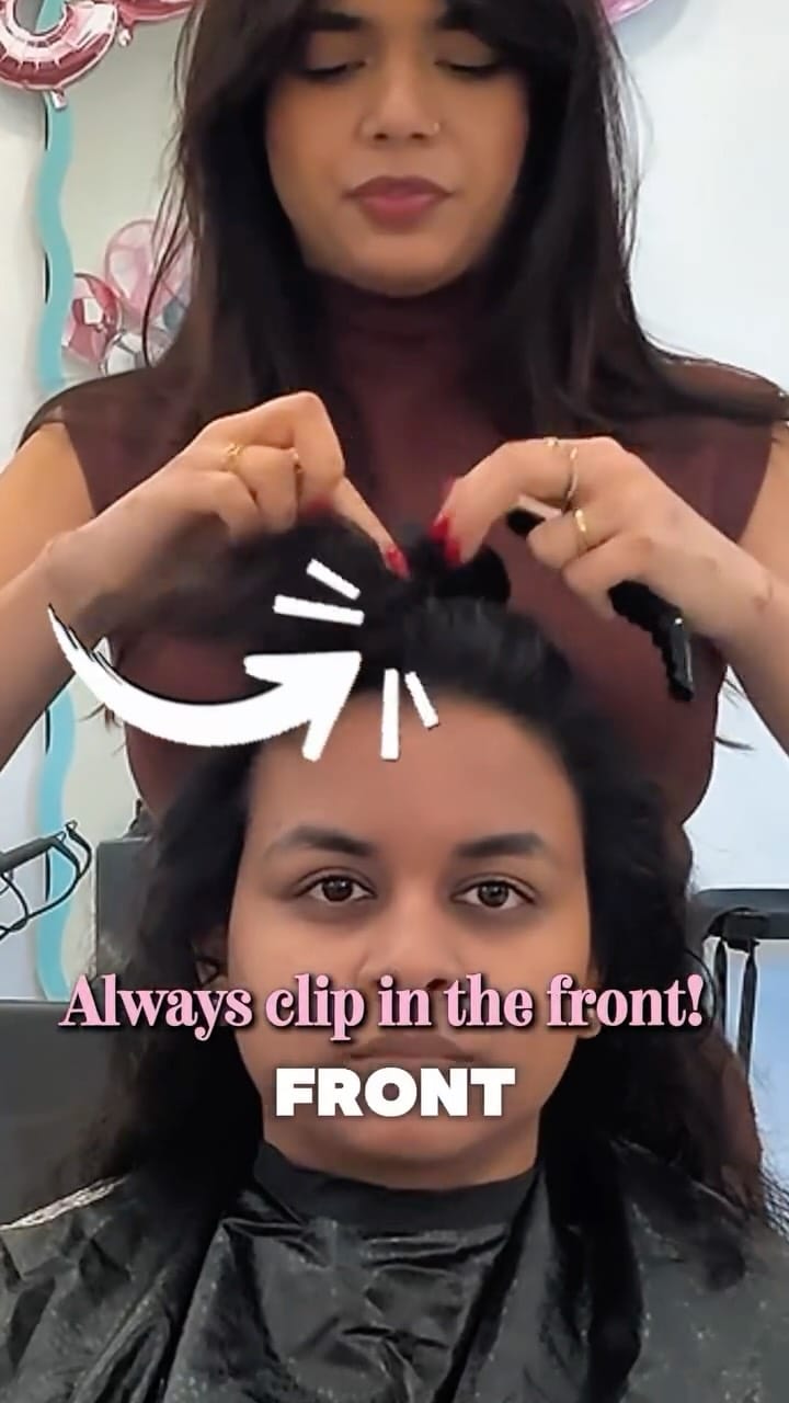 Post 3 by Sarab | Licensed Hairstylist Brampton on Instagram (video)