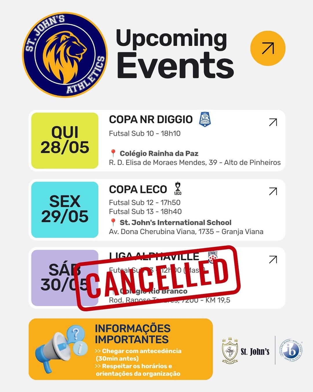 Post 2 by St John’s International School on Instagram (image)