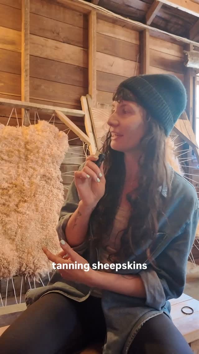 Post 7 by Mara Cur | Fern + Roe Folk Tannery on Instagram (video)