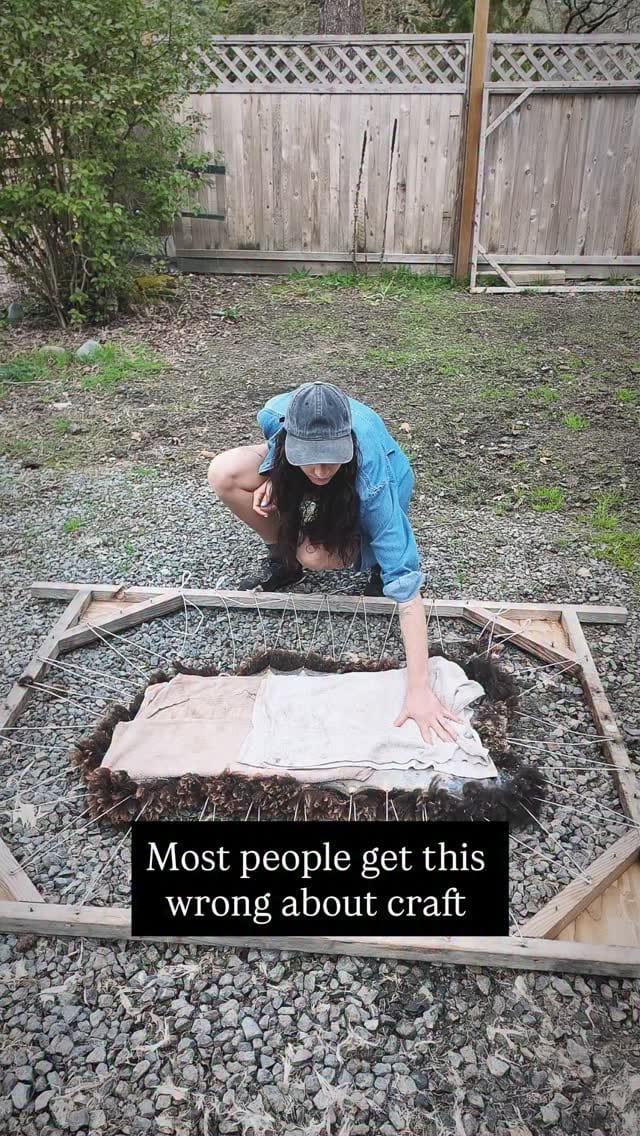 Post 6 by Mara Cur | Fern + Roe Folk Tannery on Instagram (video)