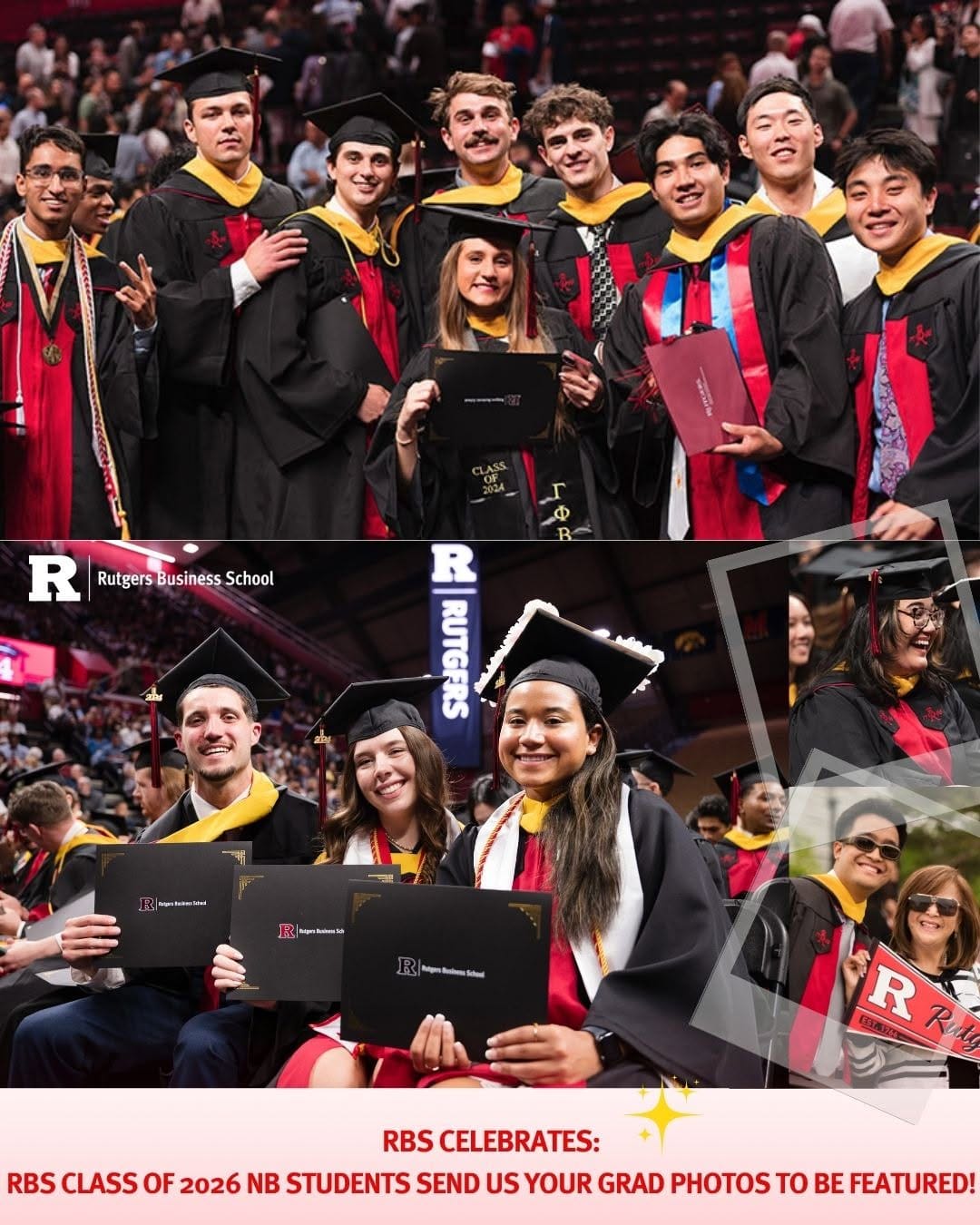Post 5 by Rutgers Business School on Instagram (carousel)