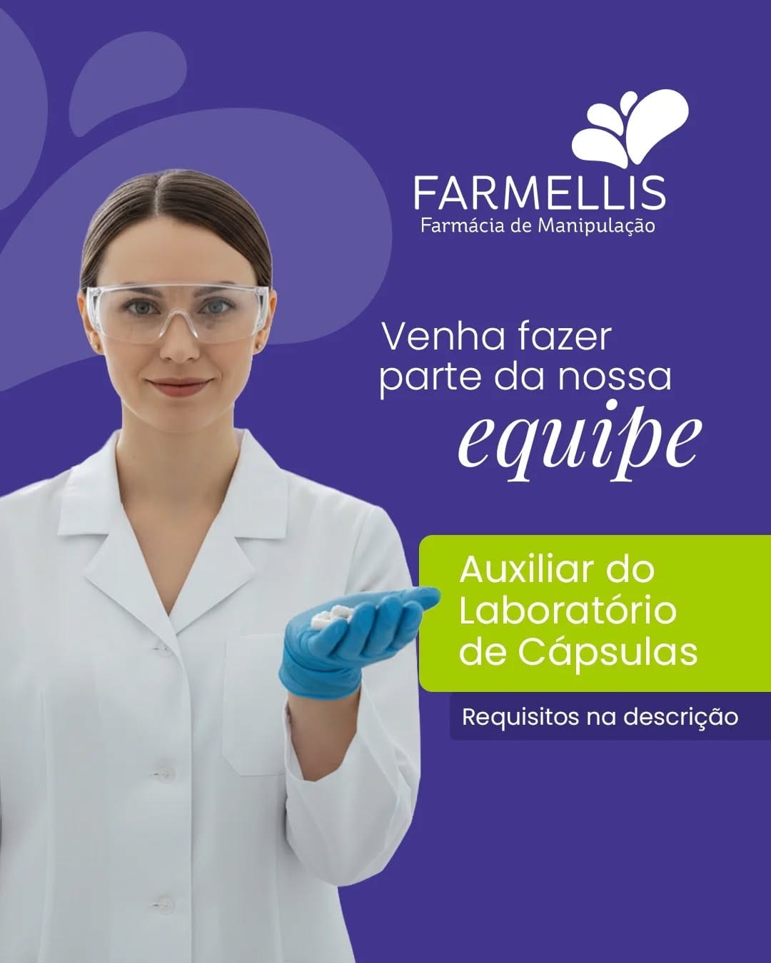 Post 2 by Farmellis Farmácia Manipulação on Instagram (image)