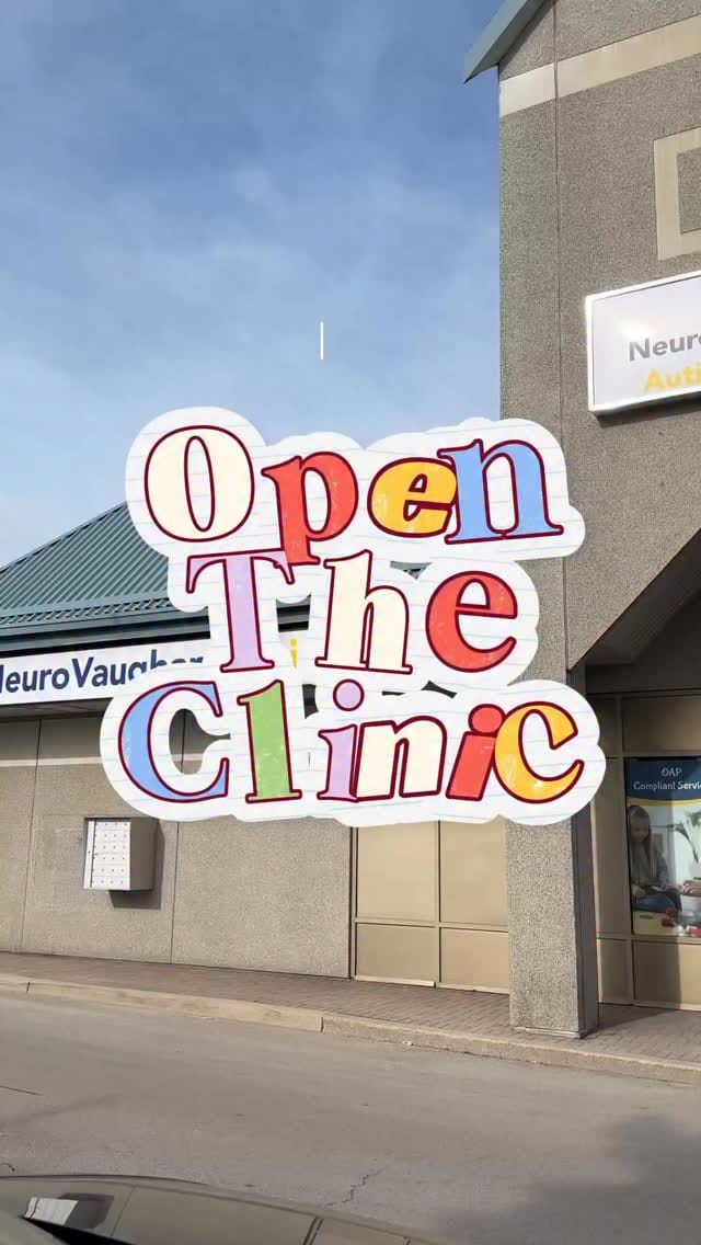 Post 10 by Neuro Vaughan Autism Clinic on Instagram (video)