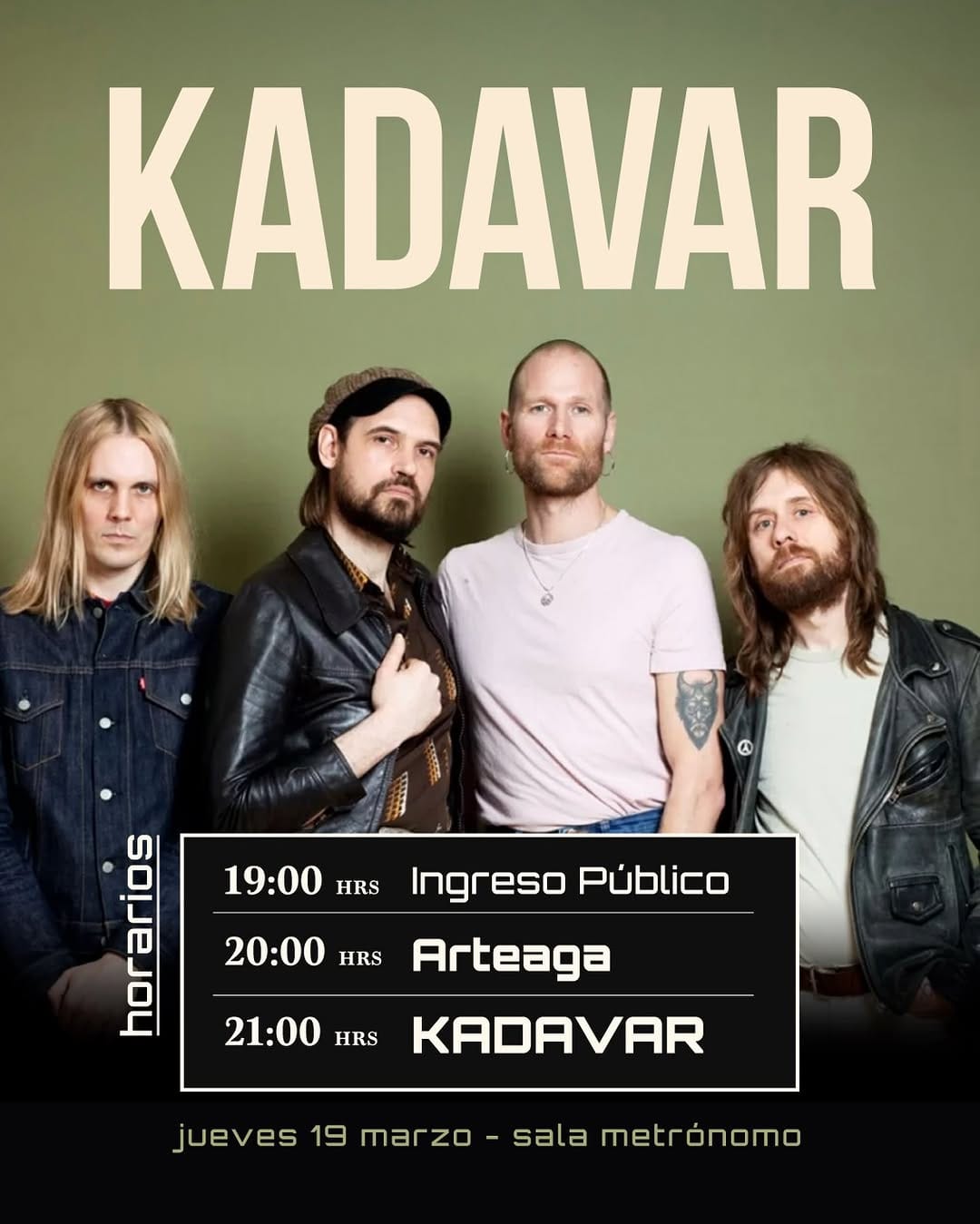 Post 9 by KADAVAR on Instagram (carousel)