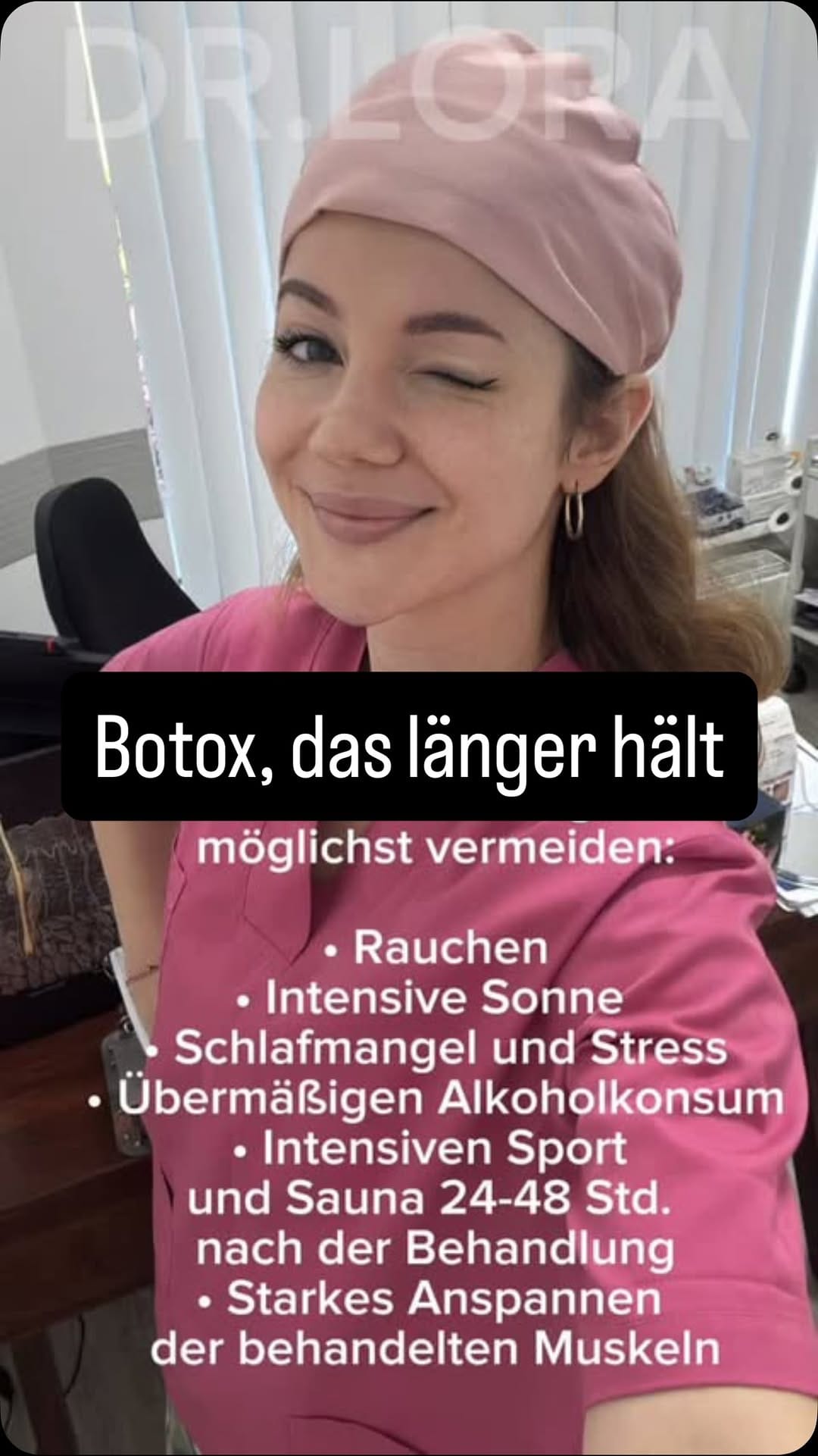 Post 1 by Doctor Lora on Instagram (video)