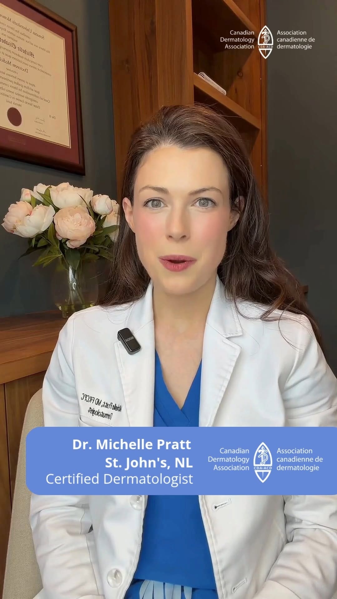 Post 1 by Michelle Pratt MD FRCPC DABD on Instagram (video)