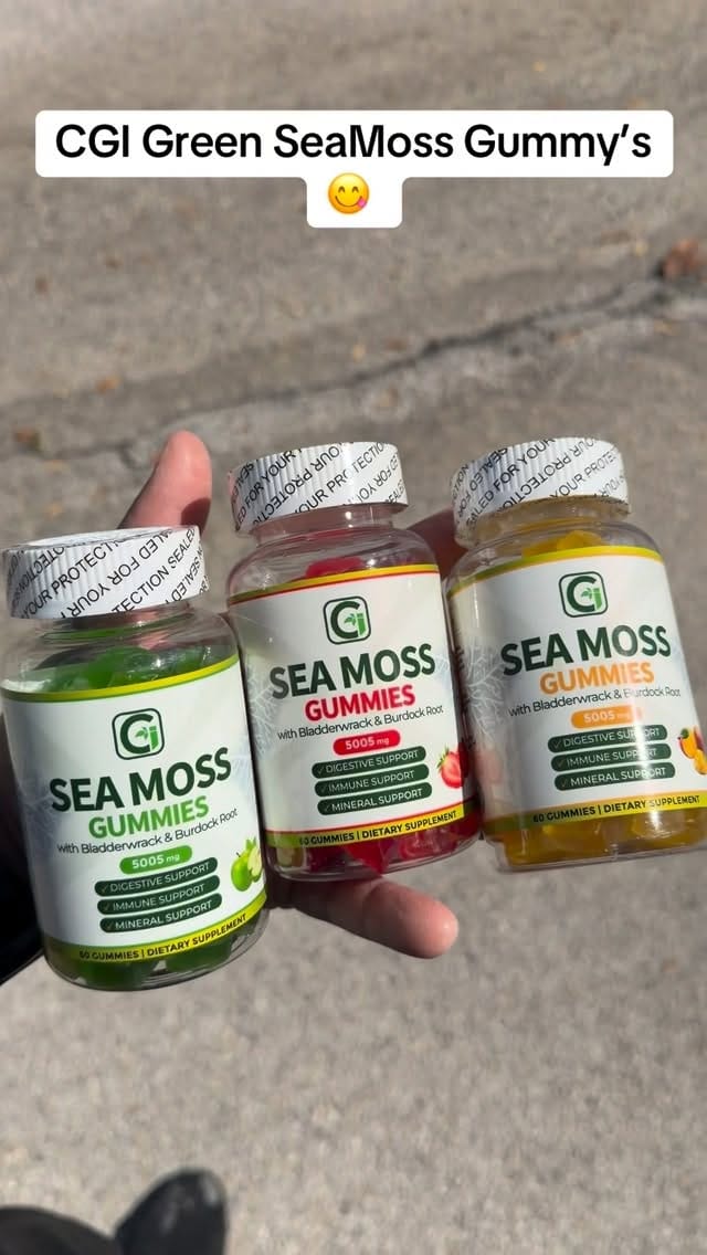 Post 4 by CGI_Green_SeaMoss on Instagram (video)