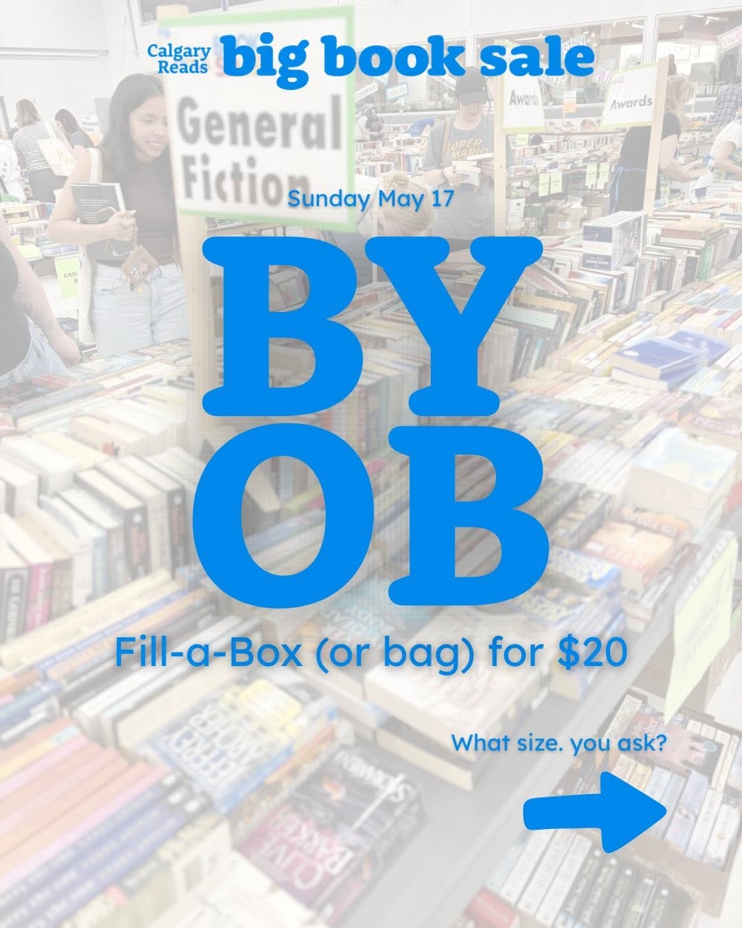 Post 5 by Calgary Reads Big Book Sale on Instagram (carousel)