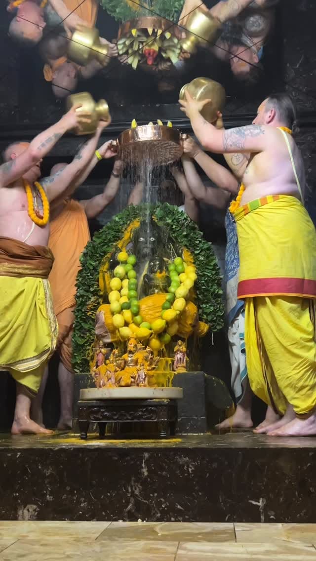 Post 3 by ISKCON Jandelsbrunn - Simhachalam Temple Germany on Instagram (video)