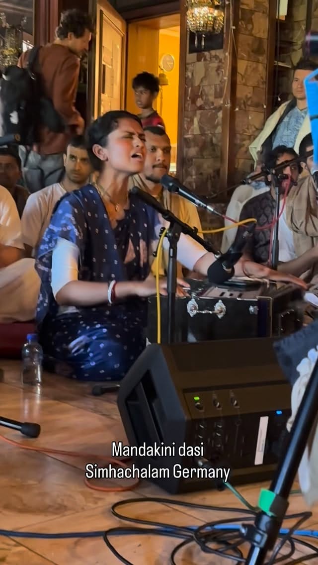Post 7 by ISKCON Jandelsbrunn - Simhachalam Temple Germany on Instagram (video)