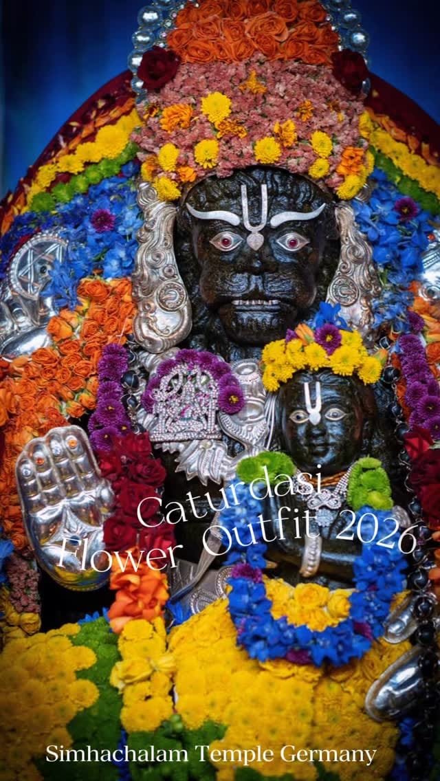 Post 8 by ISKCON Jandelsbrunn - Simhachalam Temple Germany on Instagram (video)