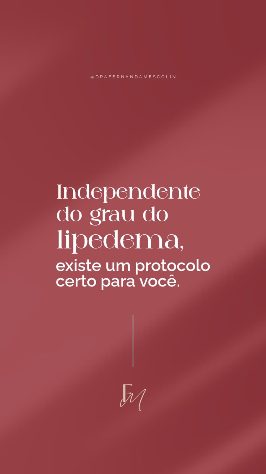 Post 8 by Dra Fernanda Mescolin on Instagram (video)