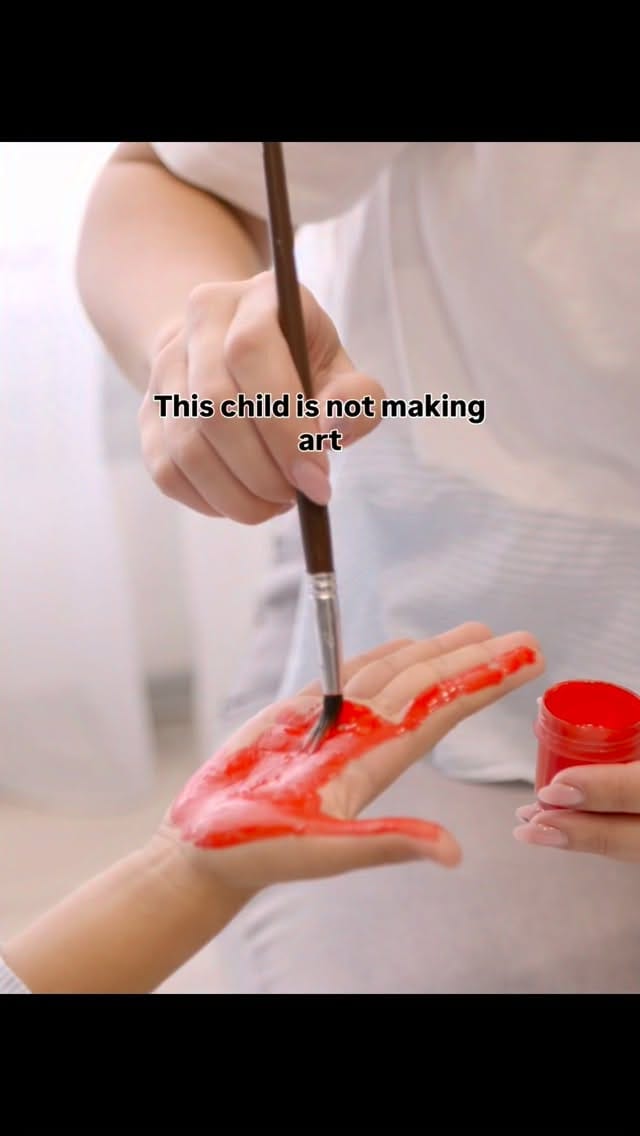 Post 1 by The Artful Child | Creative Programs Toronto on Instagram (video)
