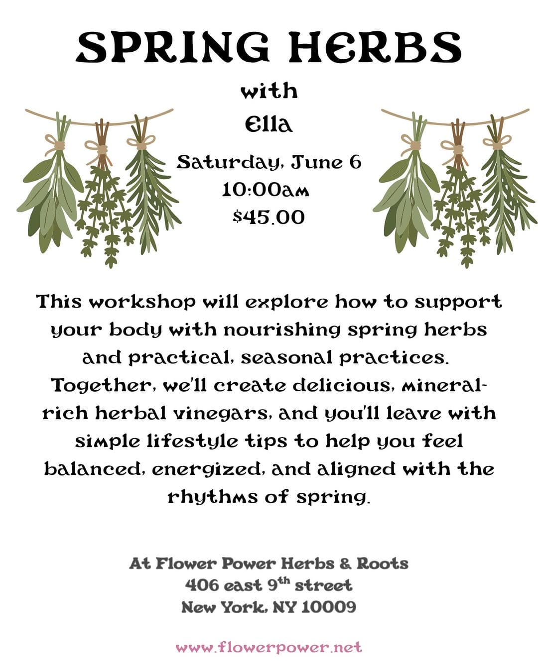 Post 3 by Flower Power Herbs and Roots on Instagram (image)