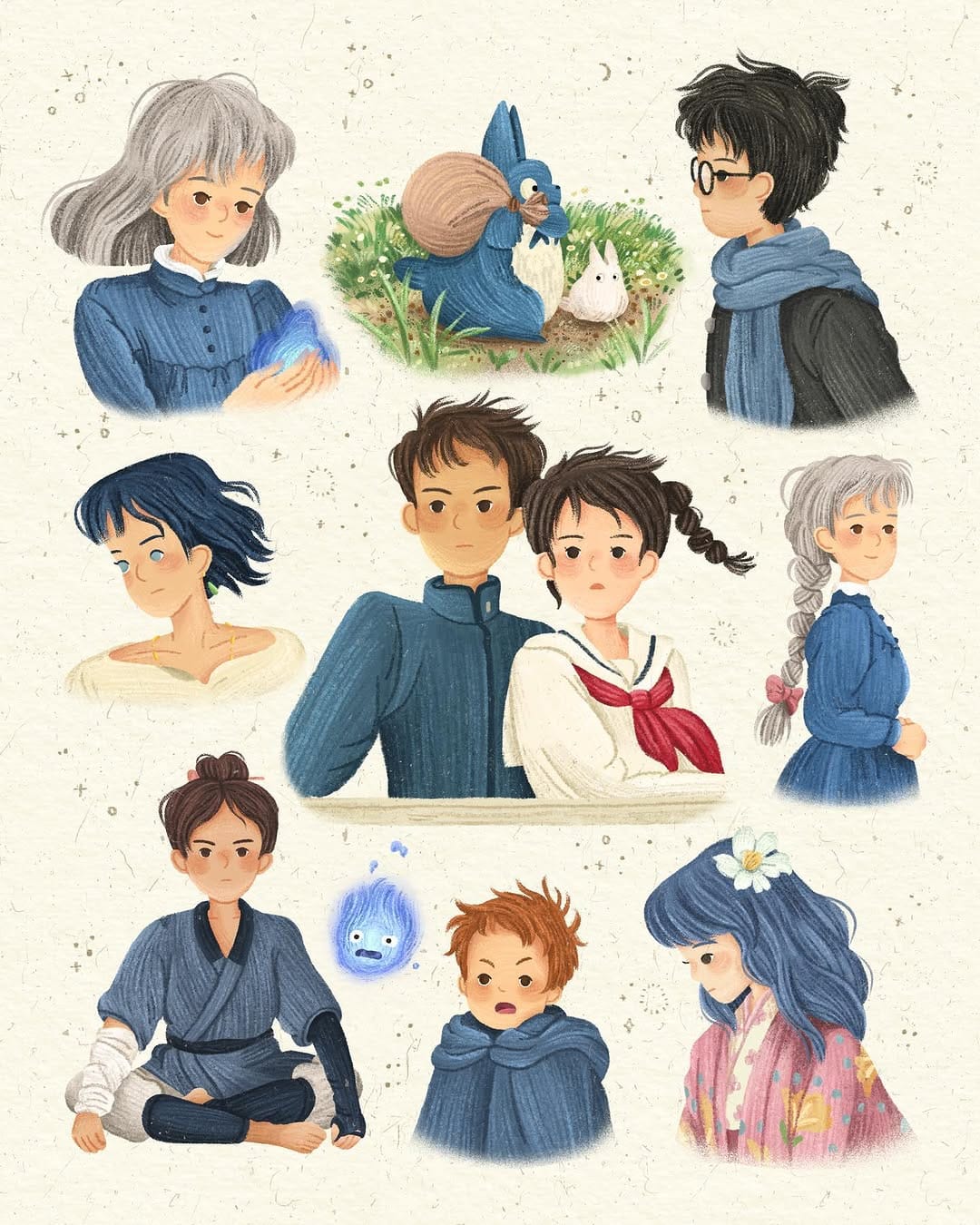Post 8 by ahya kim 🌾 illustrator on Instagram (carousel)