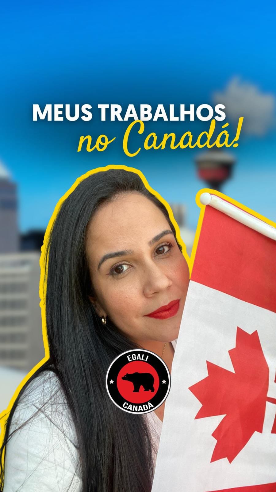 Post 7 by Gabi 🇨🇦 Vida no Canadá | Calgary on Instagram (video)