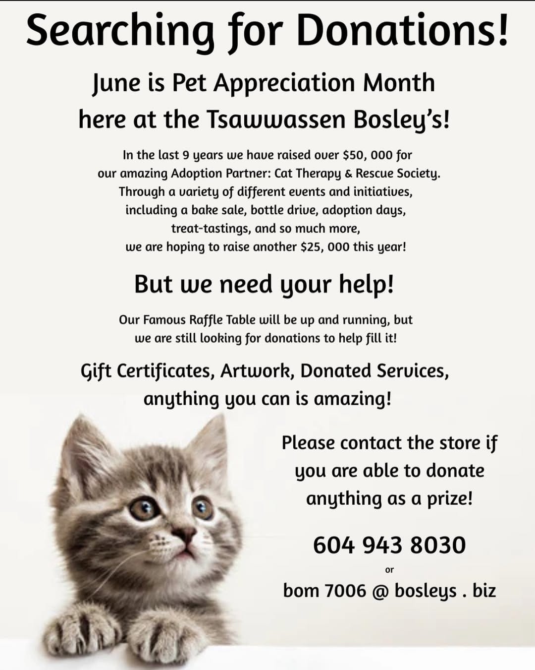Post 8 by Cat Therapy and Rescue Society on Instagram (image)