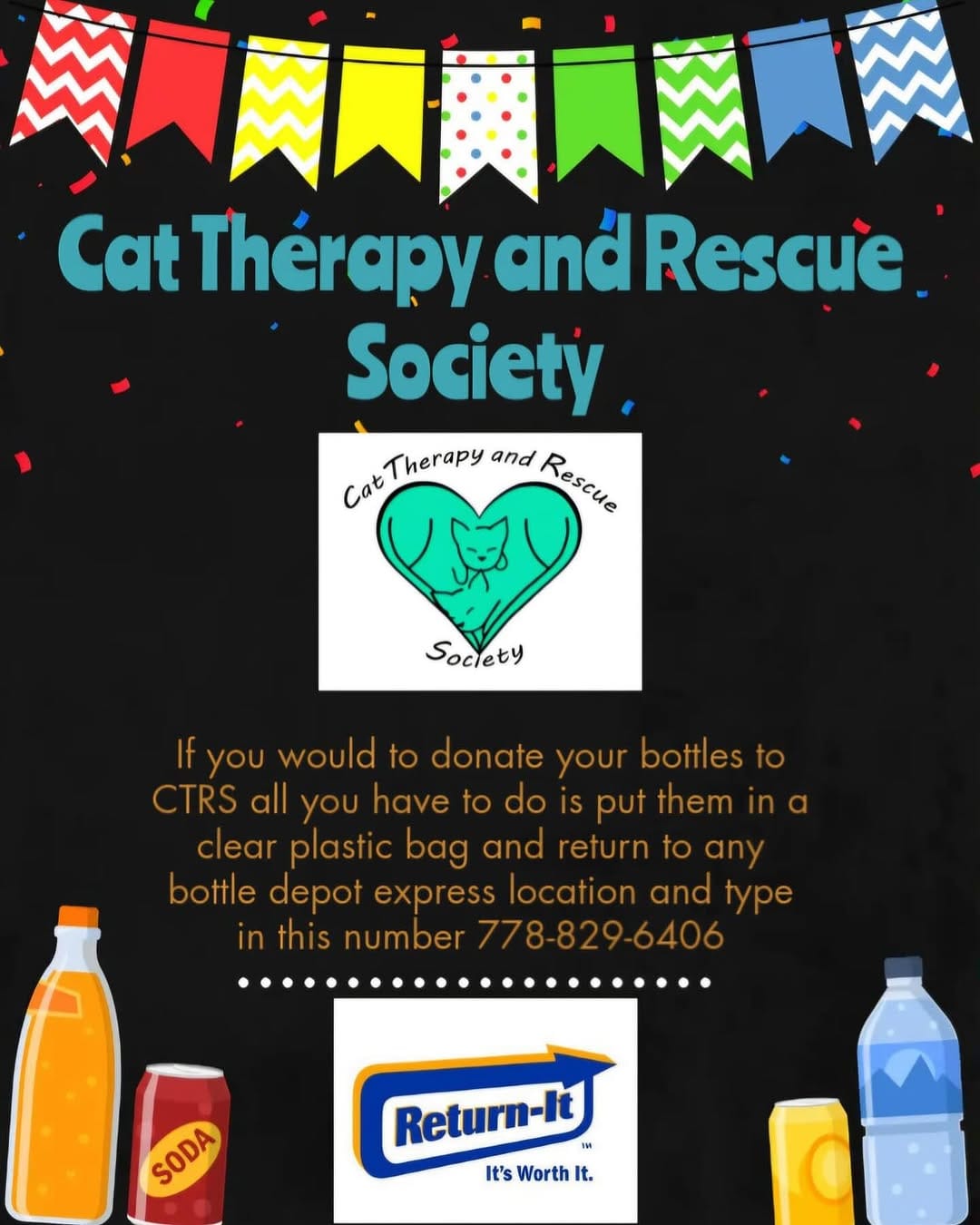 Post 10 by Cat Therapy and Rescue Society on Instagram (image)