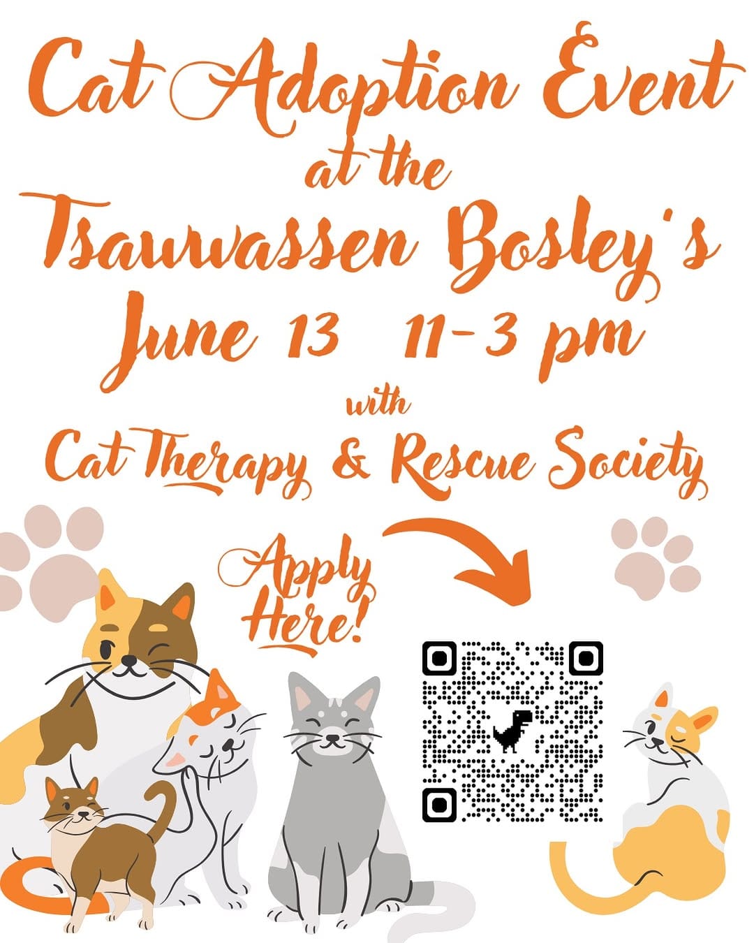 Post 2 by Cat Therapy and Rescue Society on Instagram (image)