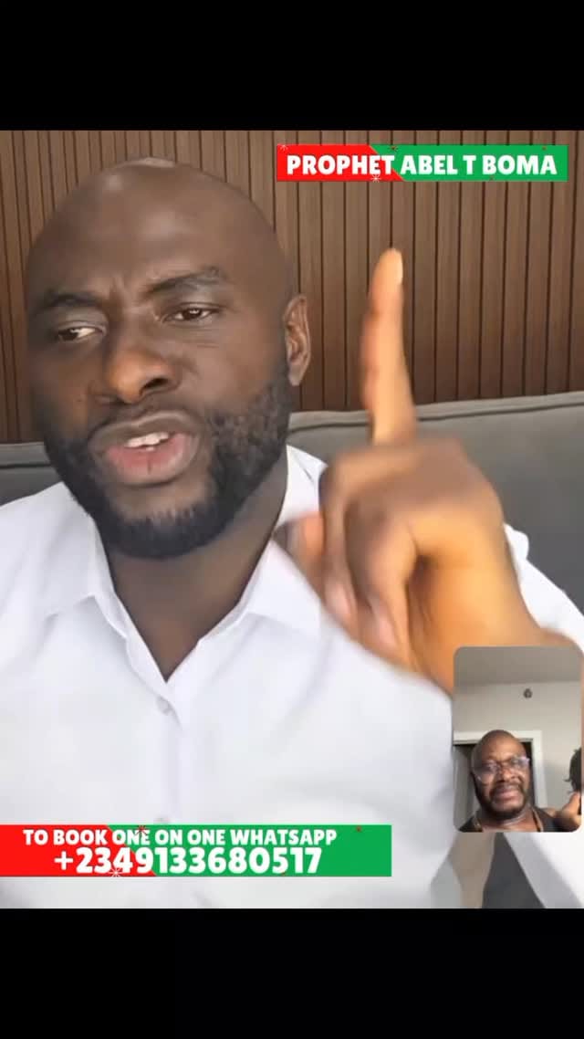Post 5 by PROPHET ABEL TAMUNOMINABO BOMA on Instagram (video)