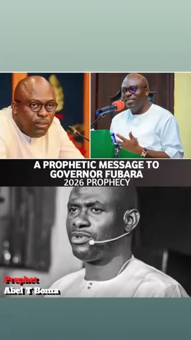 Post 4 by PROPHET ABEL TAMUNOMINABO BOMA on Instagram (video)