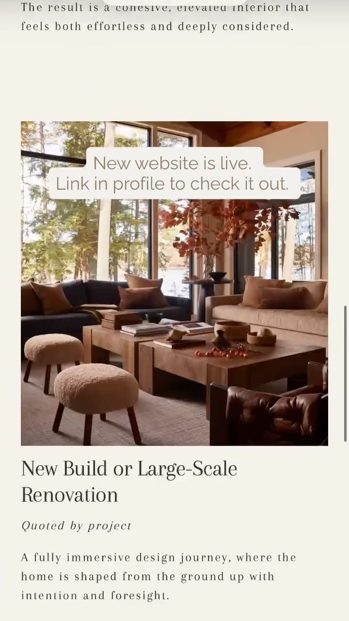 Post 9 by Hilary Ramsay Interiors on Instagram (video)
