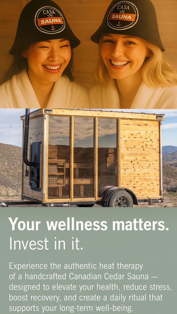 Post 6 by Casa de Sauna™ Scandinavian Mobile Saunas on Instagram (video)