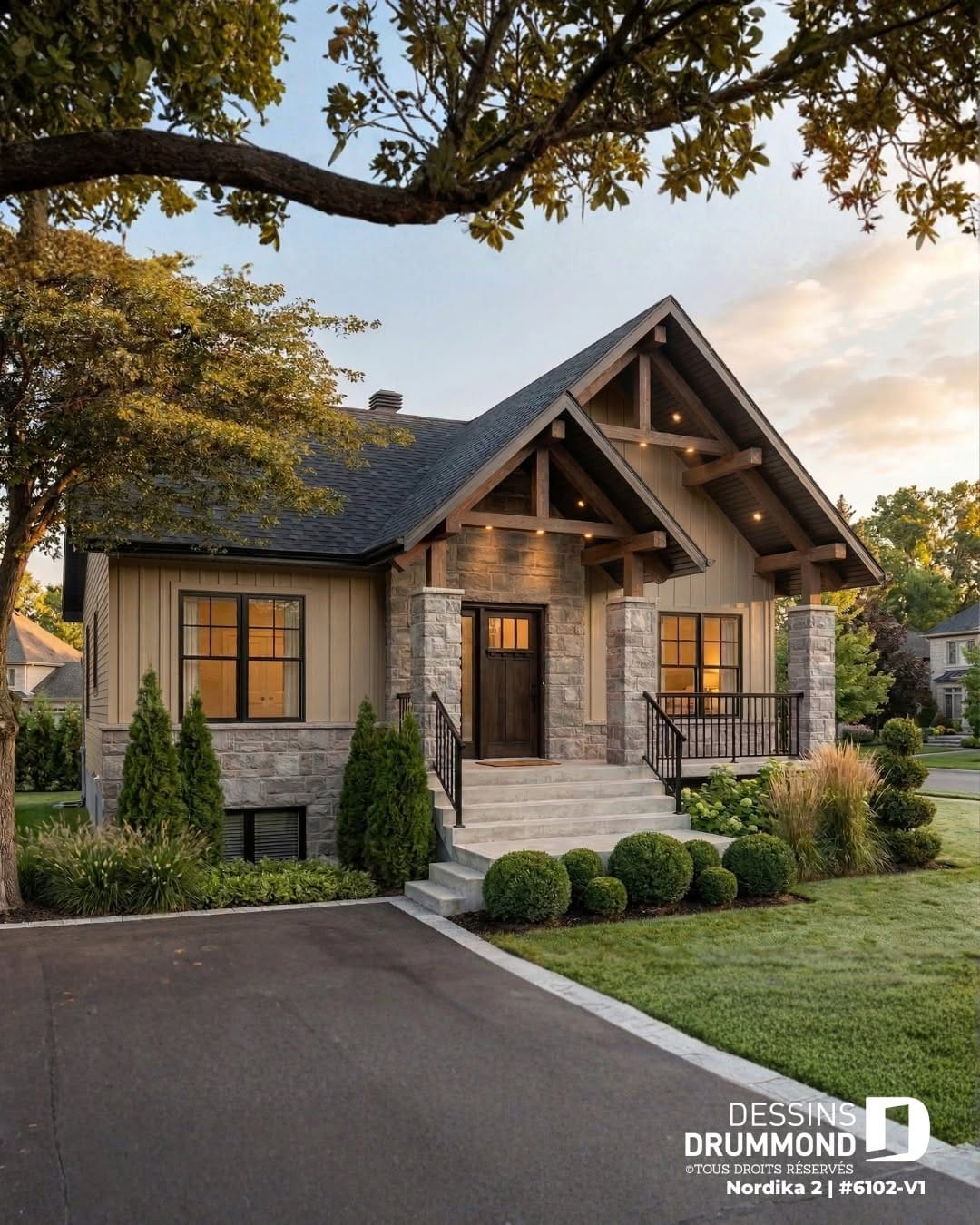 Post 8 by Also : Drummond House Plans on Instagram (carousel)