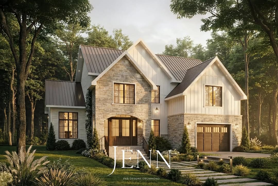 Post 10 by Also : Drummond House Plans on Instagram (carousel)