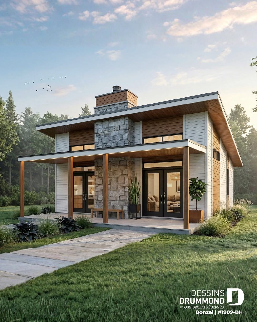 Post 5 by Also : Drummond House Plans on Instagram (carousel)