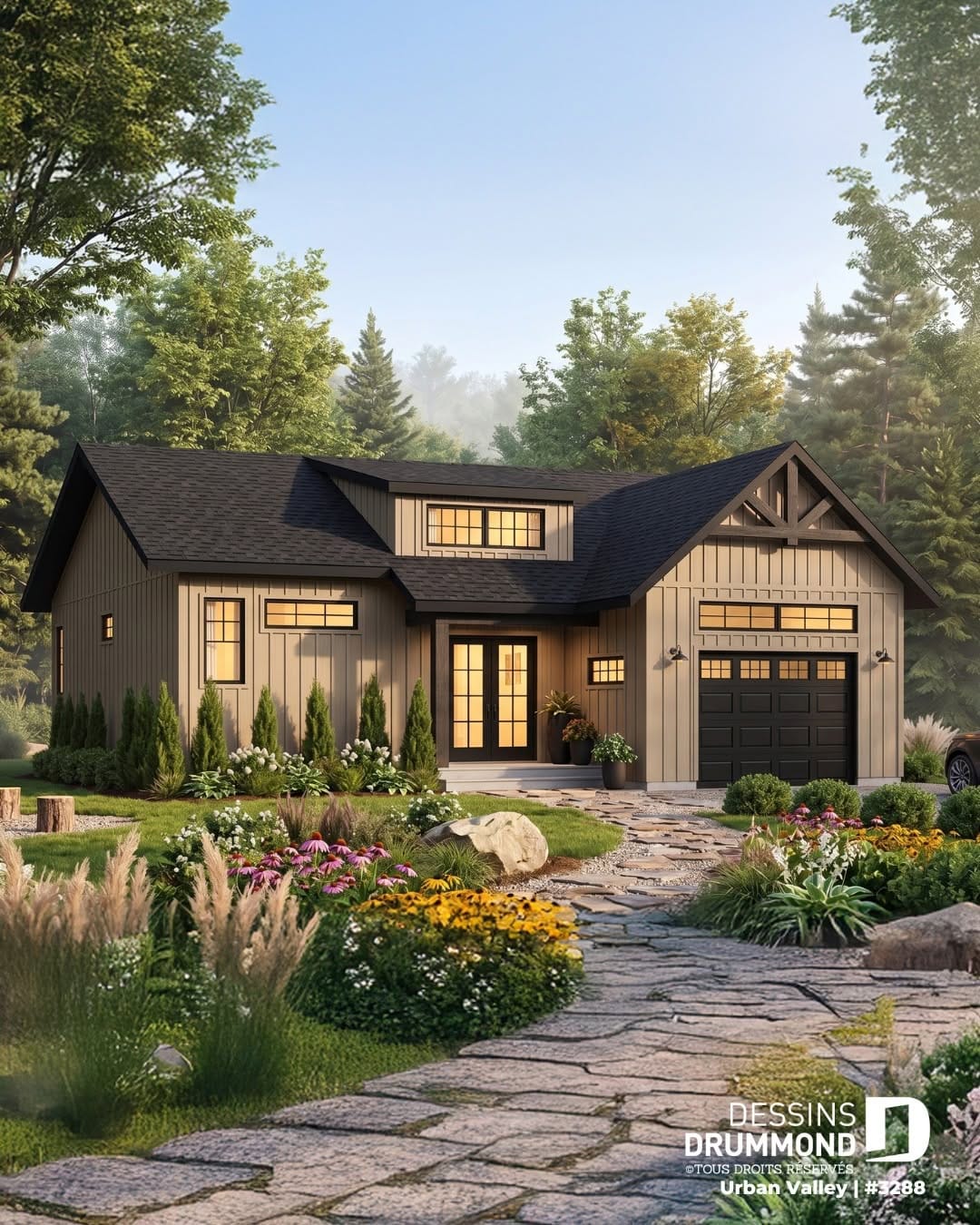 Post 6 by Also : Drummond House Plans on Instagram (carousel)