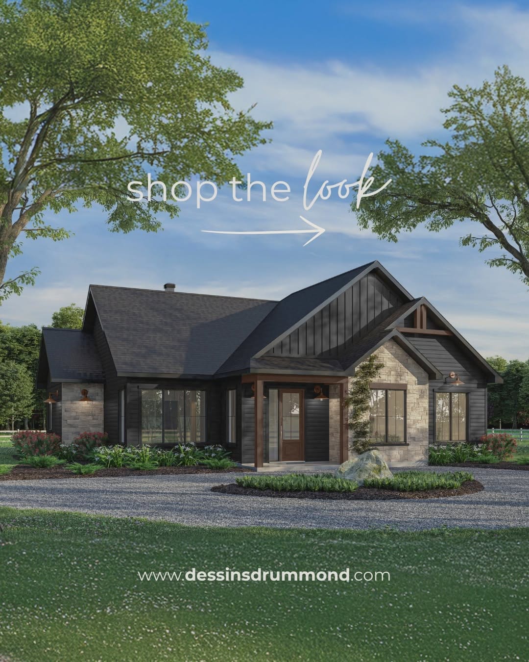 Post 4 by Also : Drummond House Plans on Instagram (carousel)