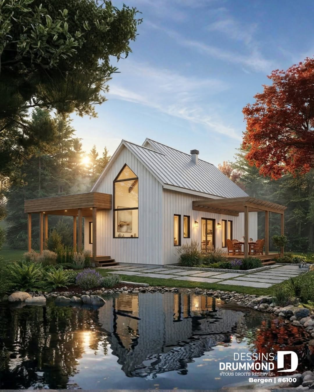 Post 3 by Also : Drummond House Plans on Instagram (carousel)