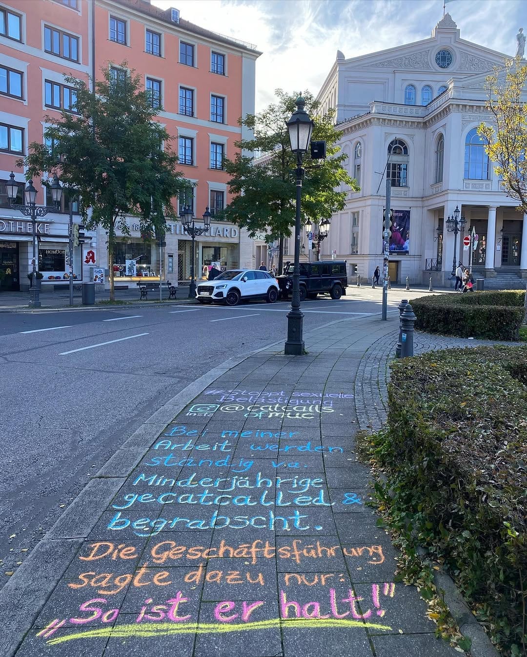 Post 8 by Catcalls of Munich on Instagram (carousel)