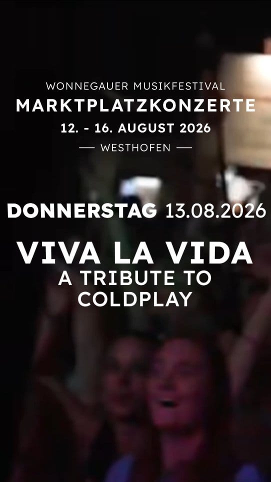 Post 1 by Viva La Vida.Coldplay Tribute on Instagram (video)
