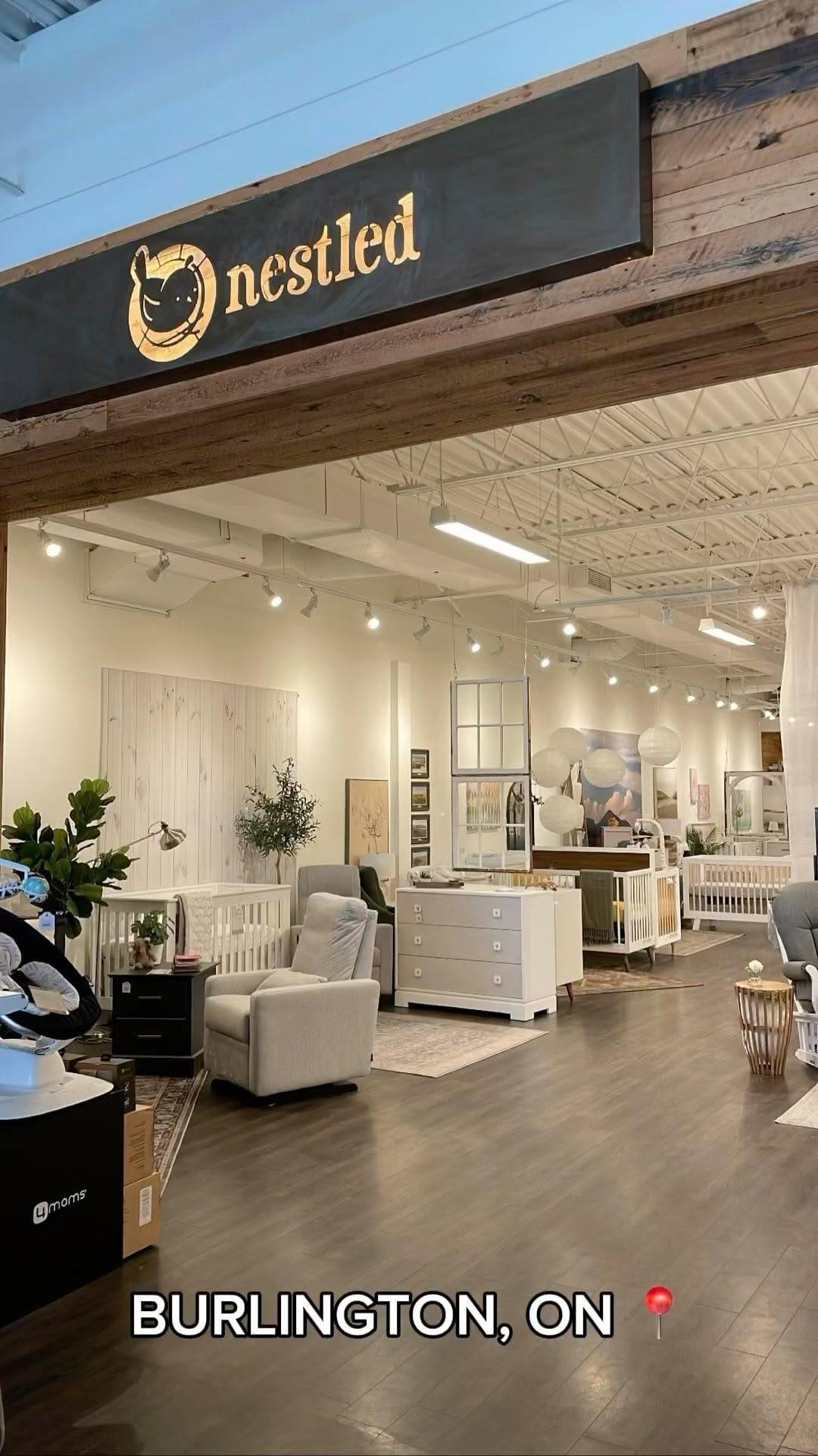 Post 9 by Nestled by Snuggle Bugz | Baby Furniture & Nursery Decor on Instagram (video)