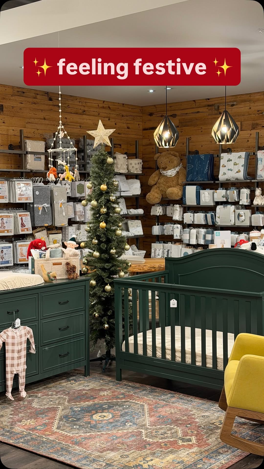 Post 6 by Nestled by Snuggle Bugz | Baby Furniture & Nursery Decor on Instagram (video)