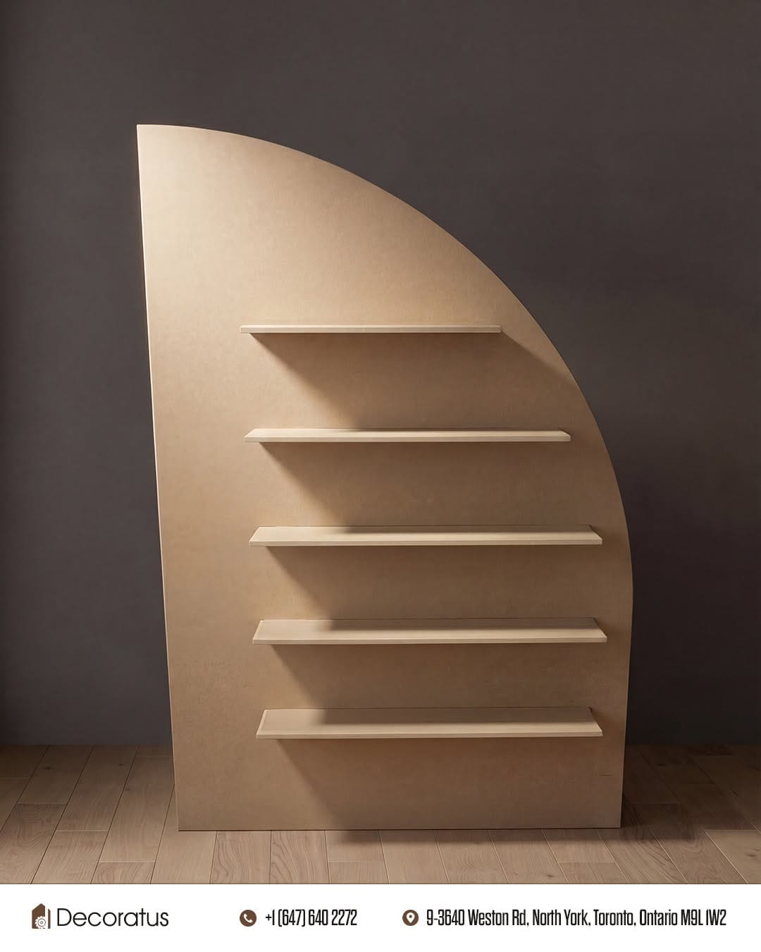 Post 8 by Decoratus Canada | Custom Decor Manufacturing |CNC Cutting on Instagram (image)