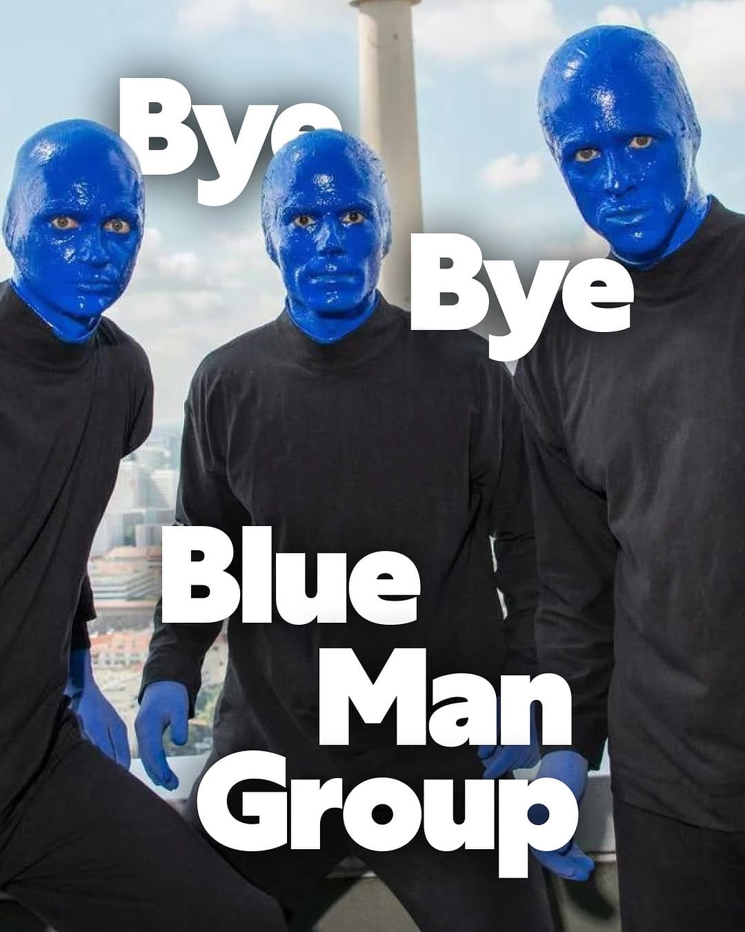 Post 1 by BLUE MAN GROUP BERLIN on Instagram (image)