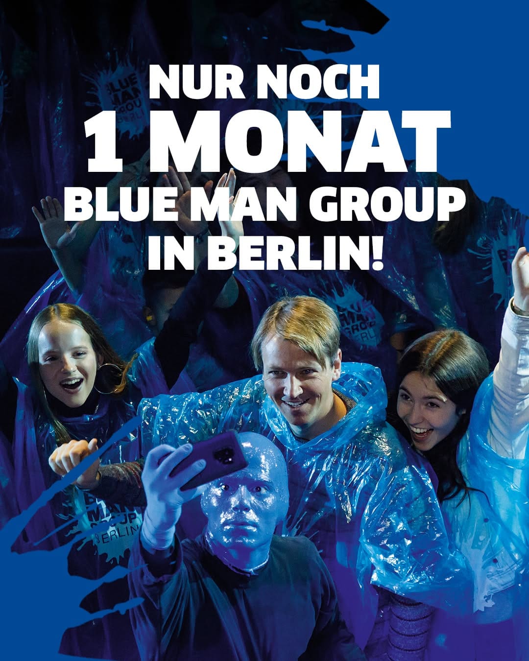 Post 4 by BLUE MAN GROUP BERLIN on Instagram (image)
