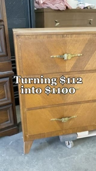 Post 5 by Erica | Furniture Refinisher | DIY on Instagram (video)