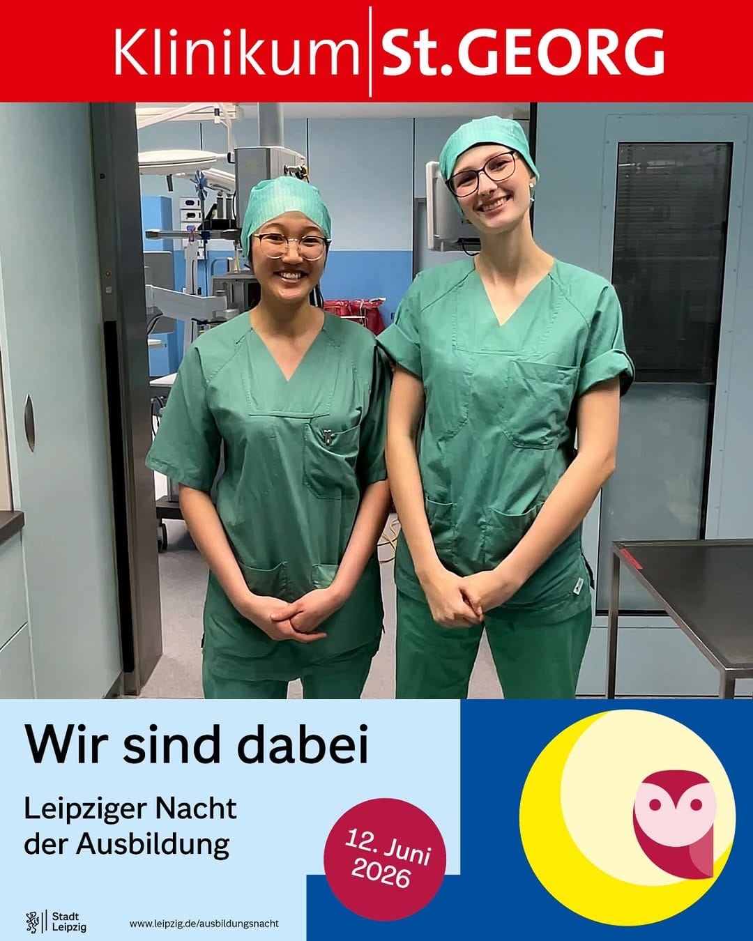 Post 4 by Klinikum St. Georg on Instagram (image)
