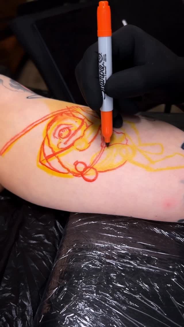 Post 3 by Martin Rudek Tattoo Artist on Instagram (video)